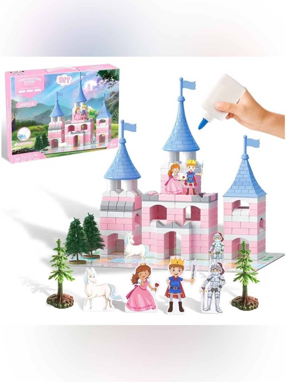 286 PCS Princess Castle Building Kit - Picture 5 of 5